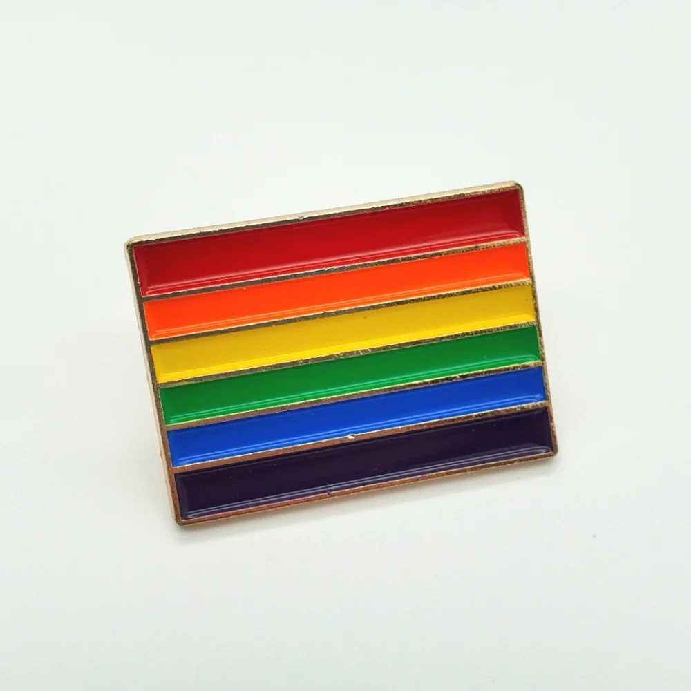 LGBTQ Pride flag pin